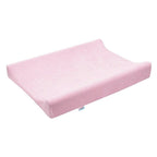 Husă saltea de înfășat New Baby Terry 50x70 cm roz – montată pe saltea