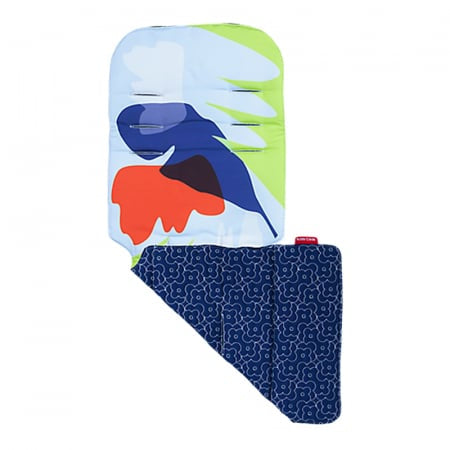 Husa reversibila Maclaren Abstract Leaves Marina