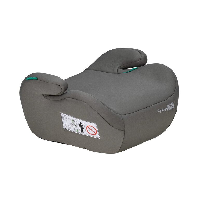 Inaltator auto, FreeON, Libra, Pentru copii, I-size, 125-150 cm, Orientare in sensul directiei de mers, Conform cu standardul european de securitate ECE R129, Khaki