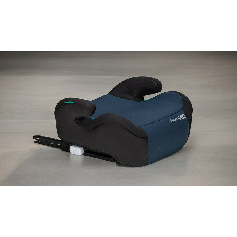 Inaltator auto, FreeOn, Taurus Fix, Cu isofix, Potrivit pentru copiii intre 125 si 150 cm, Conform cu standardul european de securitate ECE R129, Blue/Black