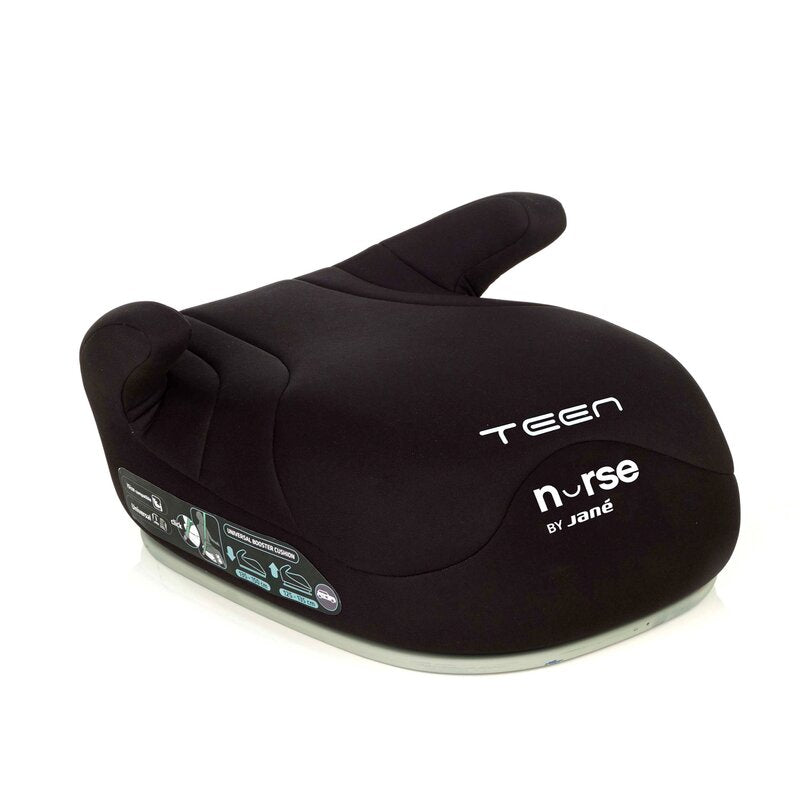 Inaltator auto, Nurse, Teen, I-size, 125- 150 cm, Cu sistem de reglare a inaltimii, Instalare cu centura de prindere, Cu husa detasabila, Conform standardului de securitate i-Size, Night