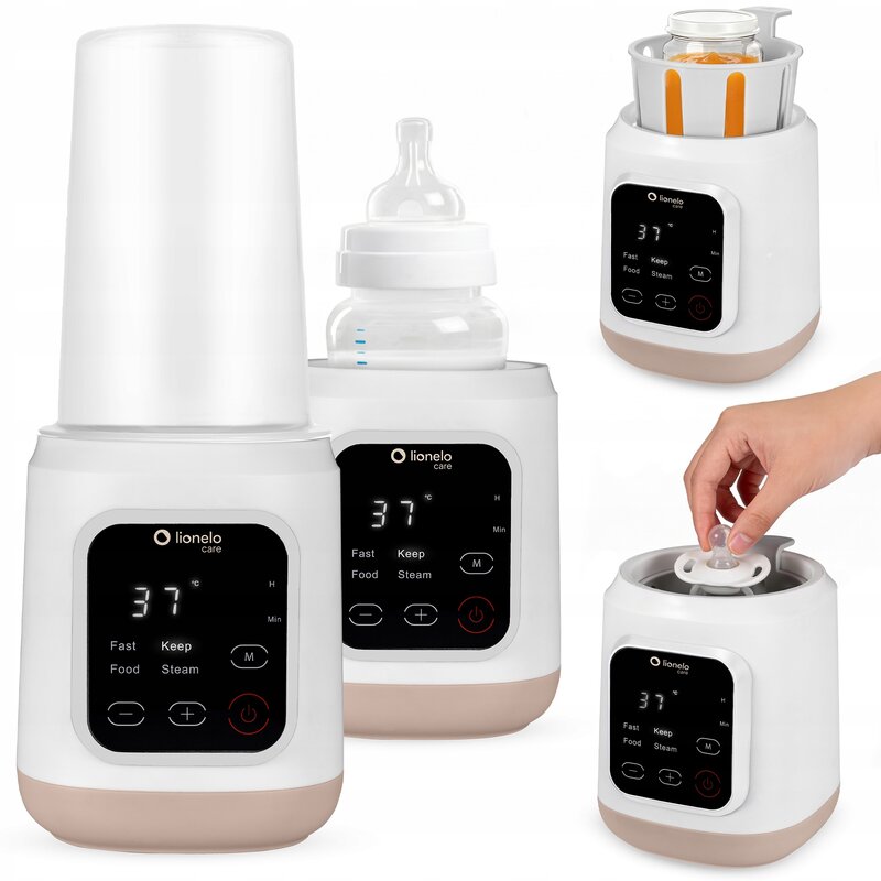 Incalzitor biberoane si sterilizator Lionelo ThermUp 3.0 6 in 1 Alb, imagine 2