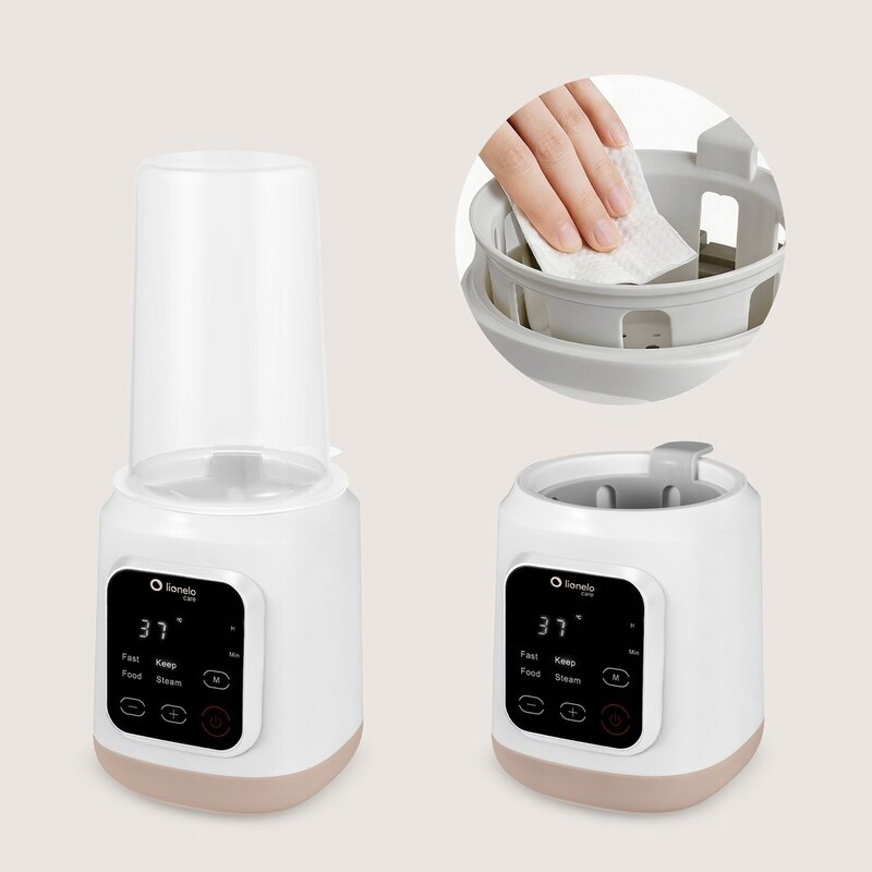 Incalzitor biberoane si sterilizator Lionelo ThermUp 3.0 6 in 1, Alb