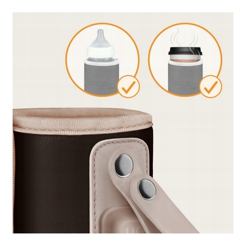 Incalzitor Biberoane Portabil Lionelo ThermUp Go USB-C Temperatura Constanta 24h