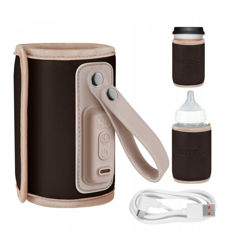 Incalzitor Biberoane Portabil Lionelo ThermUp Go USB-C Temperatura Constanta 24h
