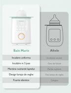 Incalzitor de biberoane si mancare Momcozy Nutri Smart Analog