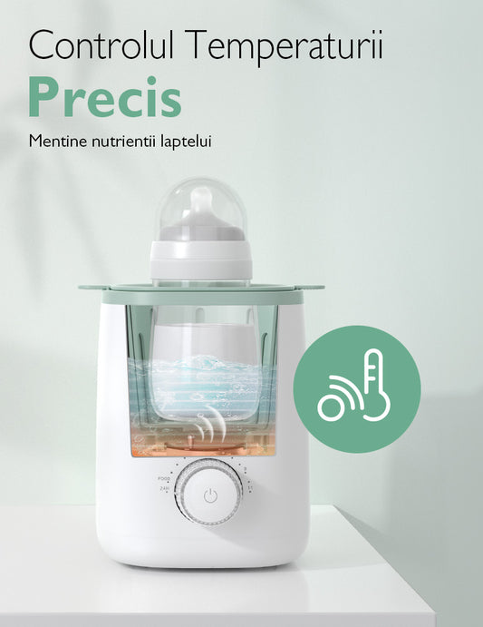 Incalzitor biberoane si mancare Momcozy Nutri Smart Analog