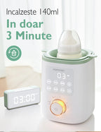 Incalzitor de biberoane si mancare Momcozy Nutri Smart Analog