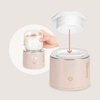 Incalzitor portabil biberoane Lionelo ThermUp Swift, Rose Gold