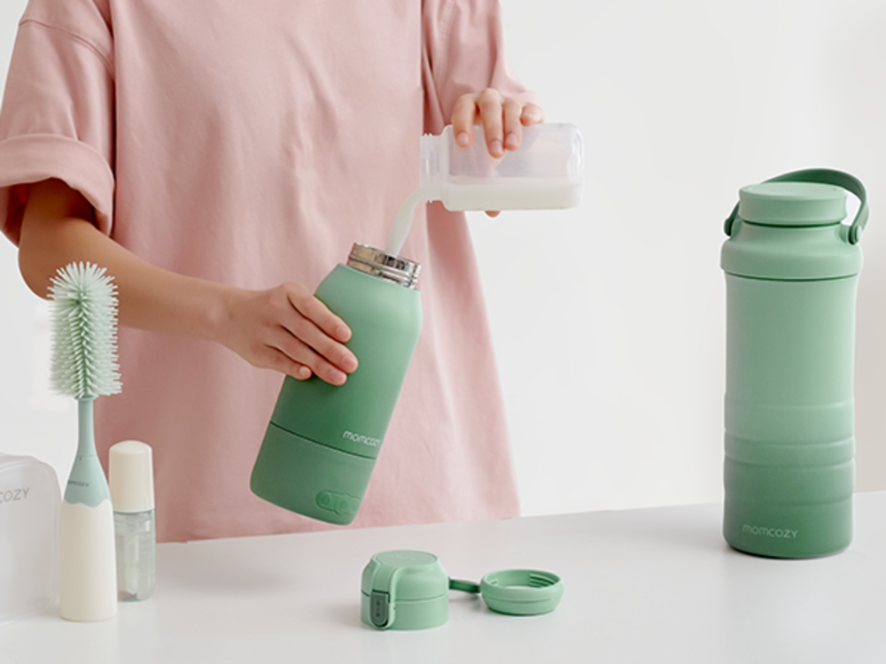 Incalzitor Portabil Lapte Matern si Apa Momcozy 500 ml Incalzire Rapida