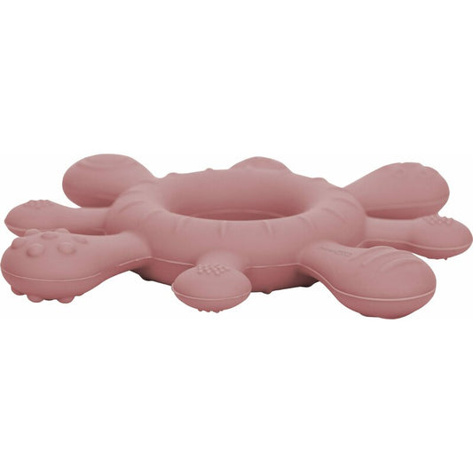 Inel de Dentitie FreeON Silicon Fara BPA Texturi Variate 3 luni+ Pink