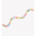 Inele de dentitie Playgro Loopy Links 24 piese atasabile la carucior si scaun auto