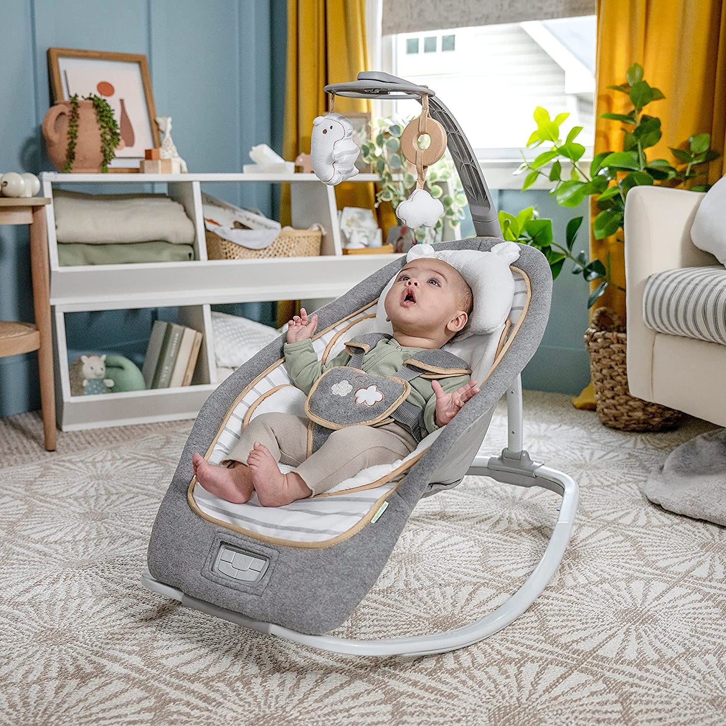 Ingenuity - Balansoar 2 in 1 Bella Teddy