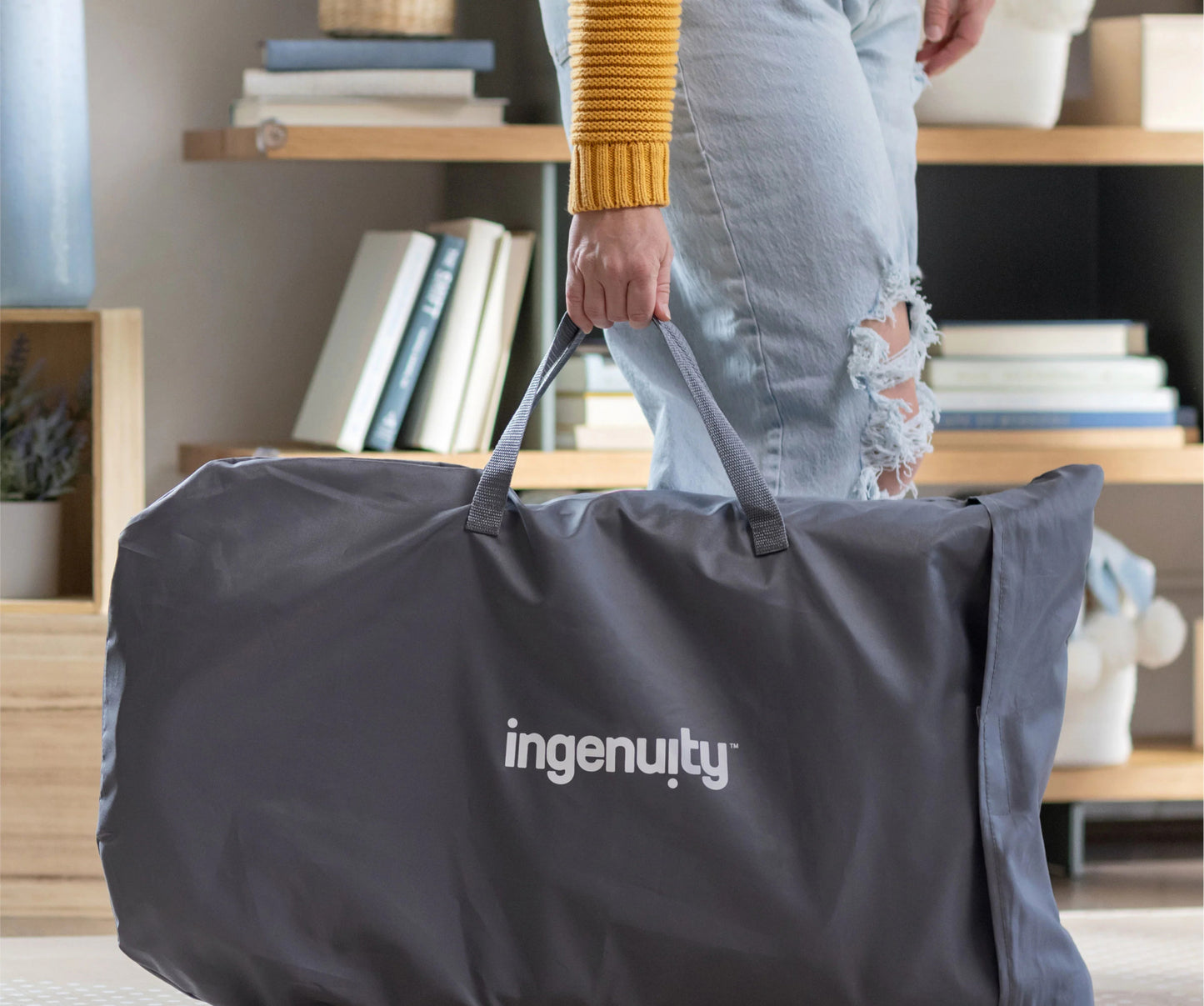 Ingenuity - Balansoar cu functie de masaj Happy Belly Rock-to-Bounce - Parker