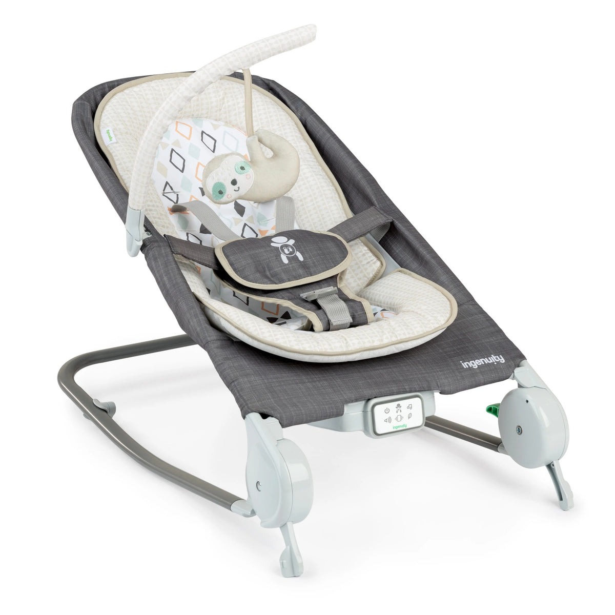 Ingenuity - Balansoar cu functie de masaj Happy Belly Rock-to-Bounce - Parker