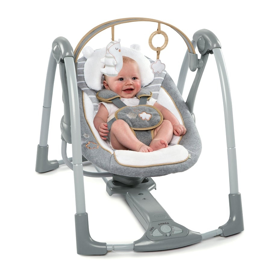 Ingenuity Leagan portabil Swing n Go Portable Swing