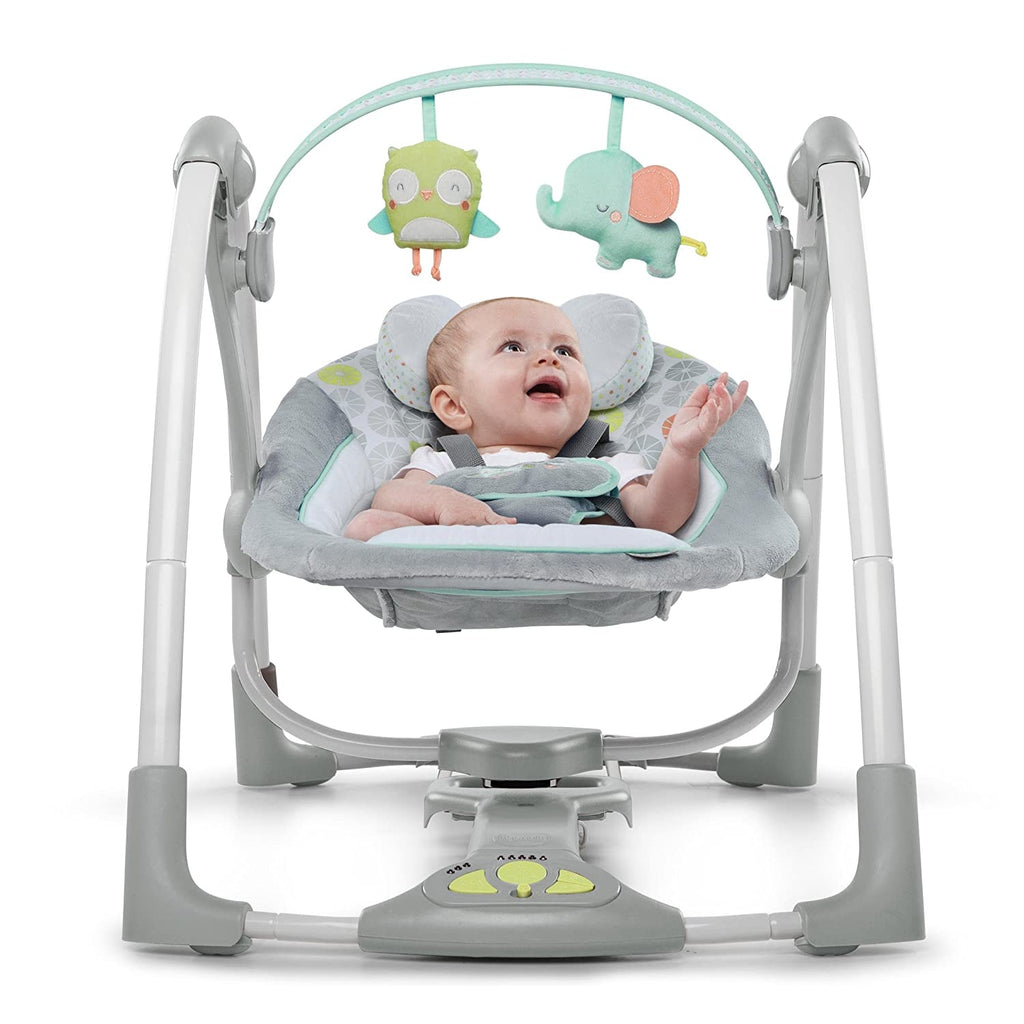 Ingenuity Leagan portabil Swing n Go Portable Swing