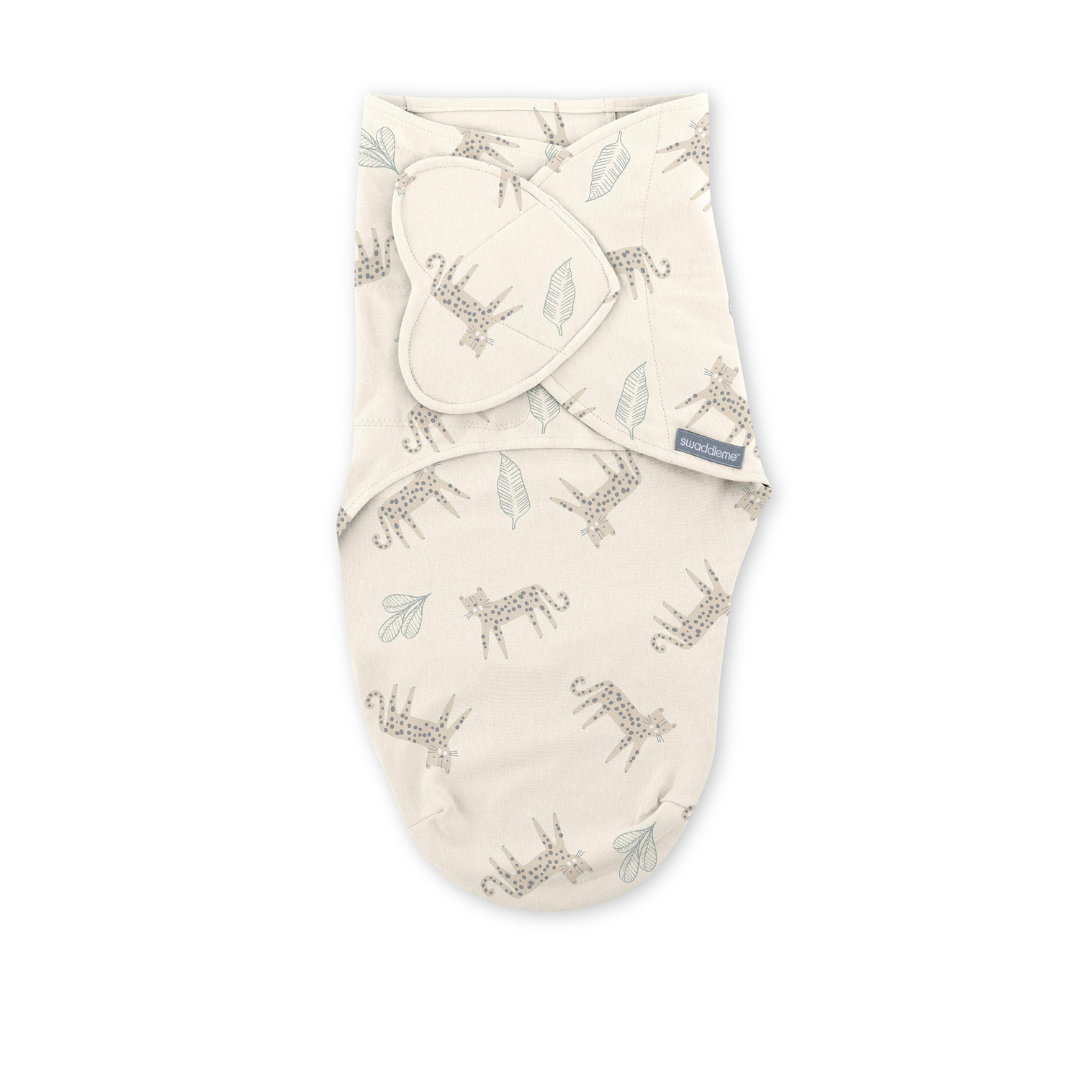 Ingenuity - Set 2 sisteme de infasare Swaddle Me 0-3 luni, colectia Monogram, Born Free