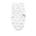 Ingenuity Sistem de infasare SwaddleMe 0-3 luni Monogram Scribble Elephant