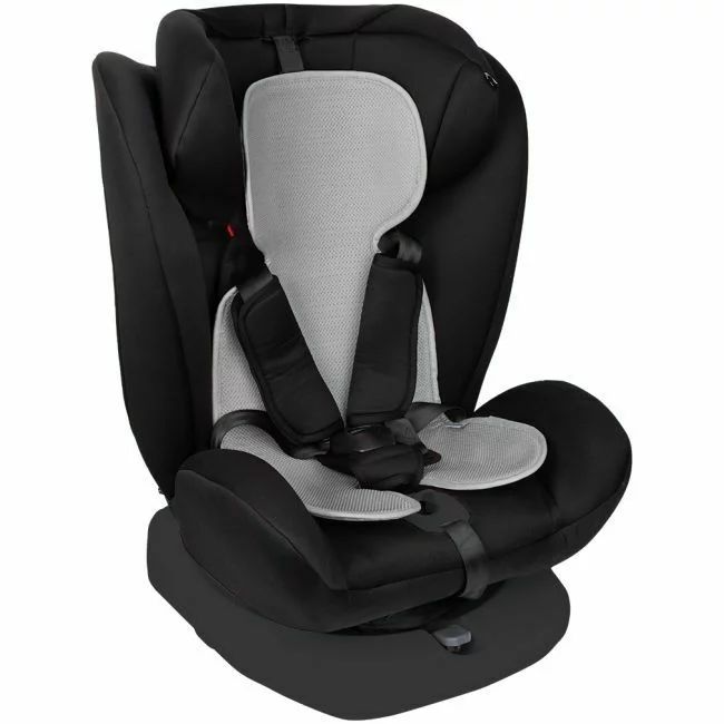 Insert antitranspiratie scaun auto FreeON din plasa respirabila 3D Gri, imagine 5