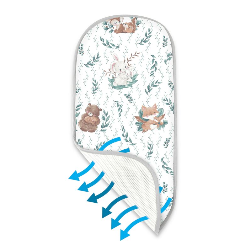 Inserție pentru landou MimiNu Lulu Natural, 77x37 cm