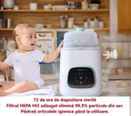 Aparat de spalat si sterilizat biberoane Momcozy KleanPal Pro