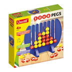 Joc strategie Quercetti Four Pegs – cutia jocului Four Pegs