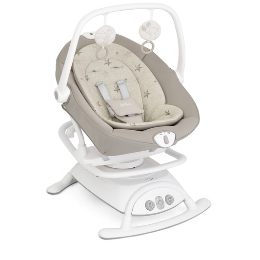 Joie â€“ Leagan si balansoar rotativ Sansa 2 in 1 Cosmo Tan