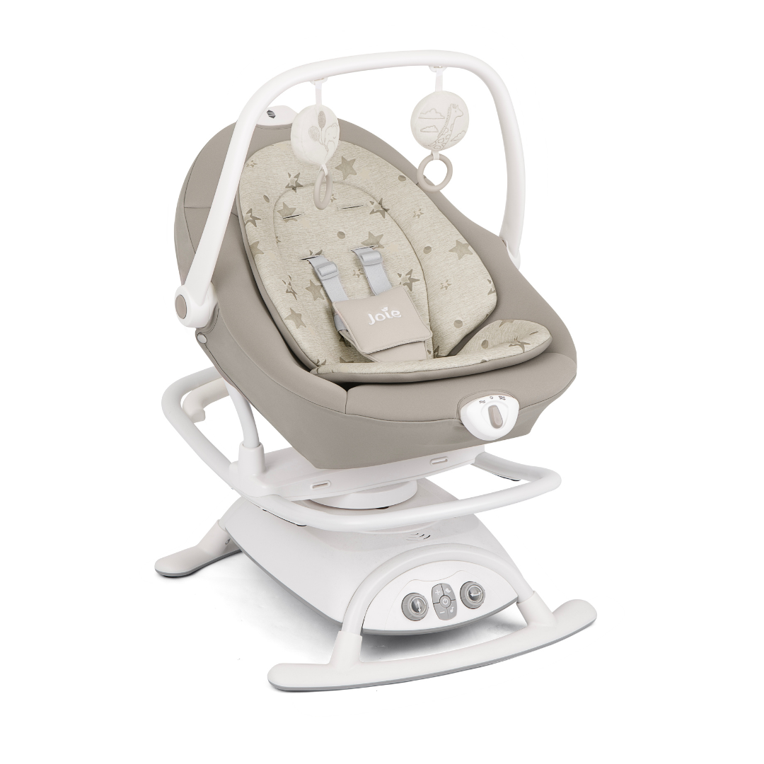 Joie â€“ Leagan si balansoar rotativ Sansa 2 in 1 Cosmo Tan