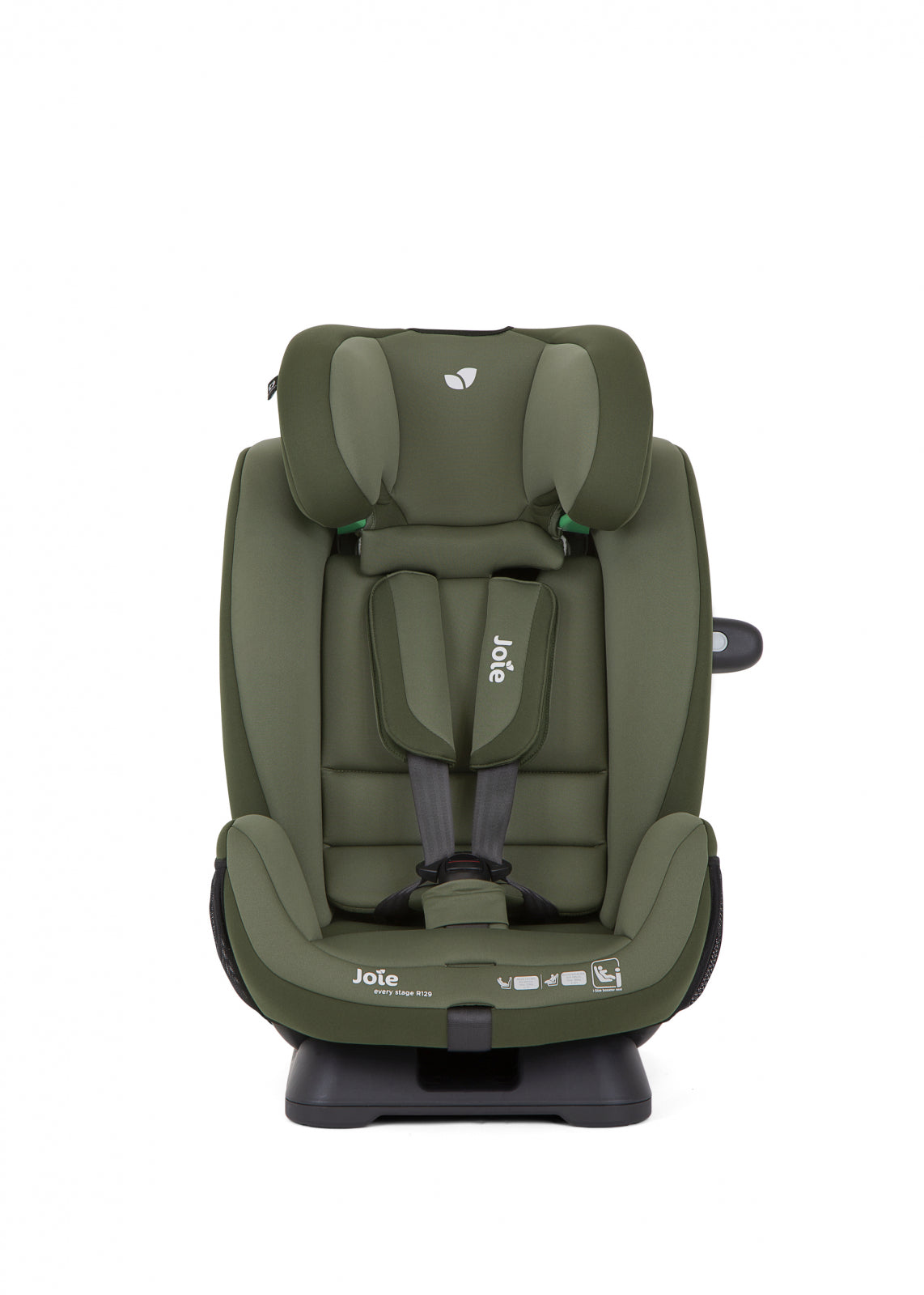 Joie - Scaun auto Every Stage R129 Moss, 40-145 cm, certificat R129 si testat ADAC
