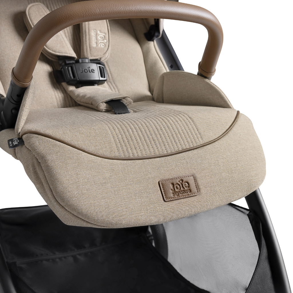 Carucior Multifunctional 3 in 1 Joie Valora Signature Sandstone cu Landou si Scoica Auto