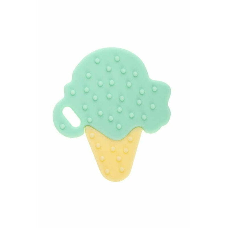 Jucărie de dentiție Bocioland silicon, Mint Ice, imaginea 3