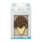 Jucărie de dentiție Bocioland silicon, Choco Ice, imaginea 6