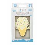 Jucărie de dentiție Bocioland silicon, Ice Vanilla, imaginea 5