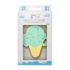 Jucărie de dentiție Bocioland silicon, Mint Ice, imaginea 5