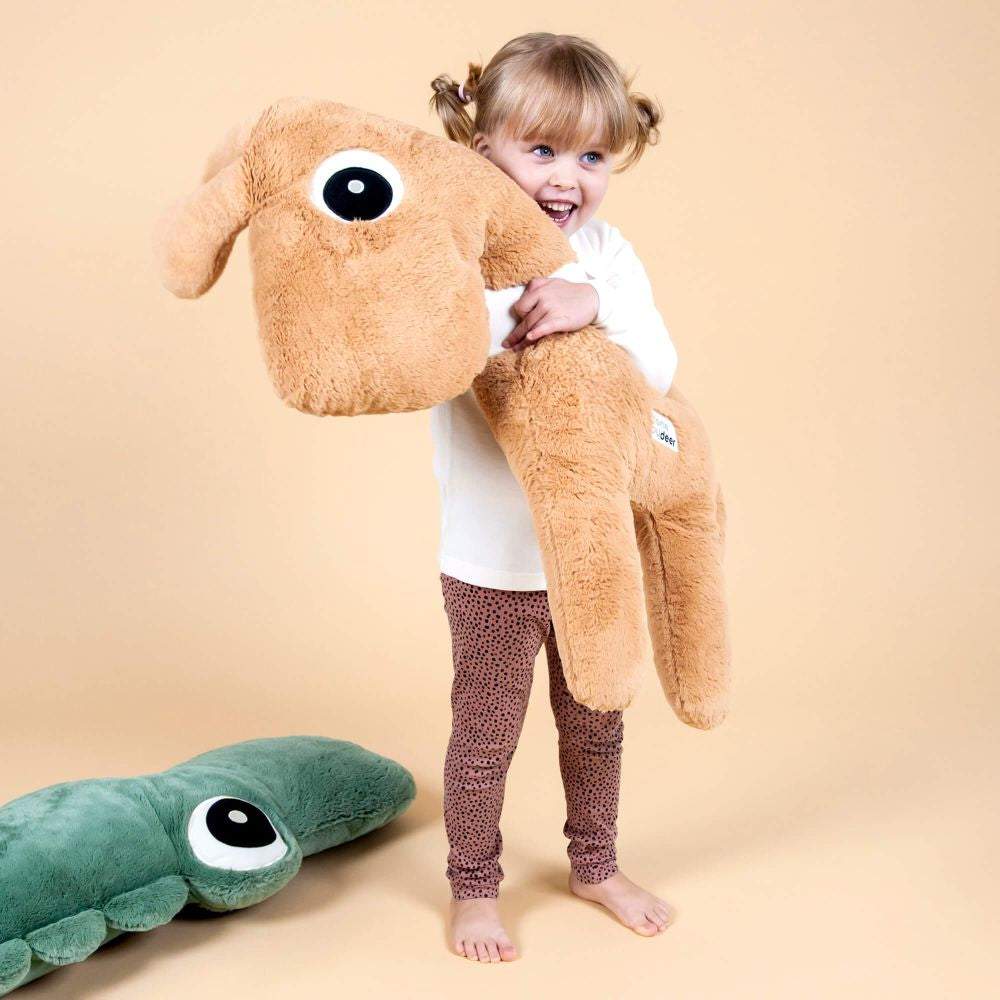 Jucarie de plus Cuddle Friend Big Done by Deer Raffi Mustard