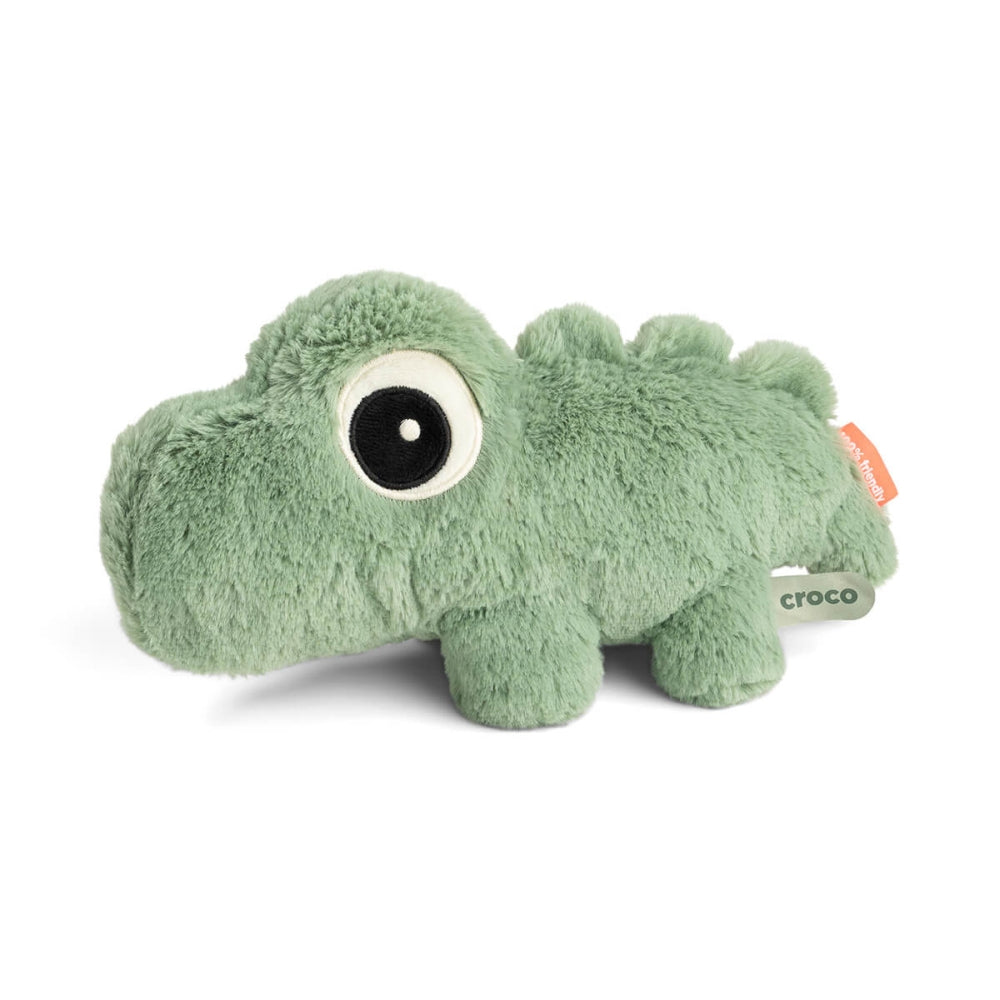 Jucărie de pluș Done by Deer Cuddle Bestie Croco Verde 28 cm