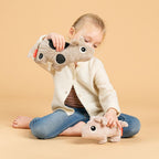 Jucarie de plus Done by Deer Cuddle Cute Dotti Sand, imagine 2