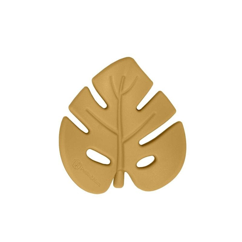 Jucarie dentitie, Petite&Mars, Take&Match, Din silicon, Fara BPA, Racire in frigider, Ocru