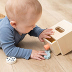 Jucarie educativa HideFind Done by Deer din lemn Nozo Colour Mix, imagine 6