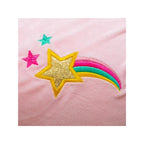 Jucărie gonflabilă Baby Mix Unicorn, Roz – detaliu stea decorativă
