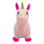 Jucărie gonflabilă Baby Mix Unicorn, Roz – vedere din față