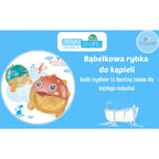 Jucărie de baie Bocioland pește cu spumă și muzică, verde, imaginea 7