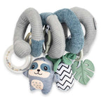 Jucarie spirala New Baby Sloth Toys, Multicolor – spirala strânsă cu jucării suspendate