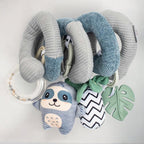 Jucarie spirala New Baby Sloth Toys, Multicolor – spirala într-o fotografie de prezentare
