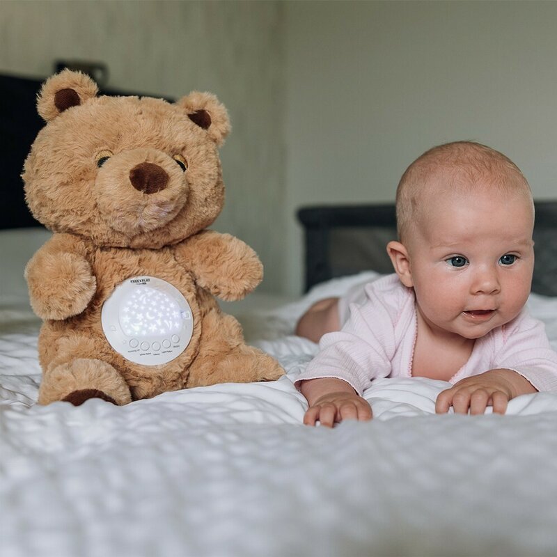 Jucărie Multifuncțională Free2Play Bear cu Proiector Muzical | 7 Modele de Proiecție