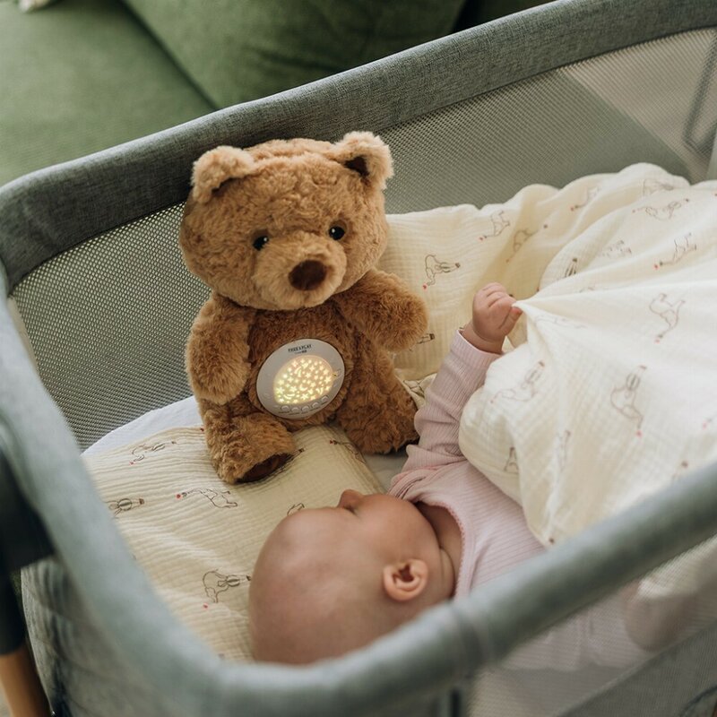 Jucărie Multifuncțională Free2Play Bear cu Proiector Muzical | 7 Modele de Proiecție