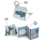 Jucarie senzoriala carticica de plus Fold Out Done by Deer Colour Mix, imagine 5