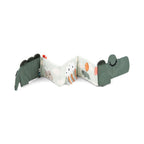 Jucarie senzoriala carticica de plus Fold-Out Done by Deer Croco Green, imagine 1