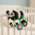 Jucărie spirală Bocioland Panda pentru pătuț și cărucior, imaginea 10